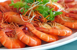 Steamed Shrimp with Lemongrass & Chili