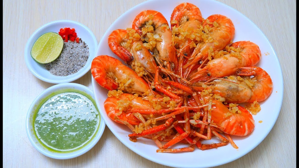 Sauteed Shrimp with Butter Garlic