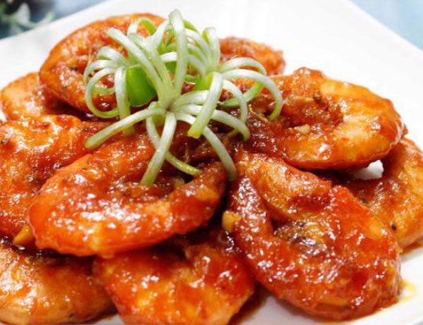 Sauteed Shrimp with Tamarind Sauce